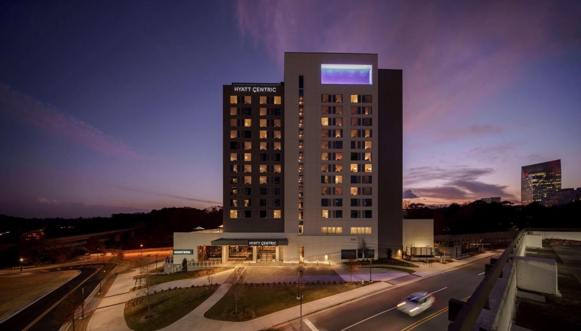 Hyatt Centric Buckhead Atlanta Hotell Exteriör bild
